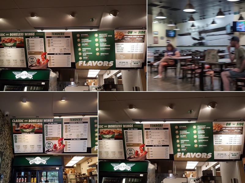 Wingstop Menu