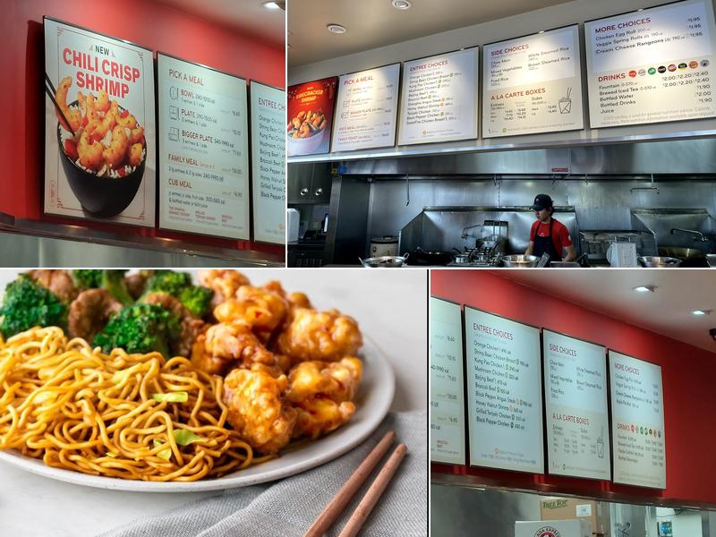Panda Express Menu