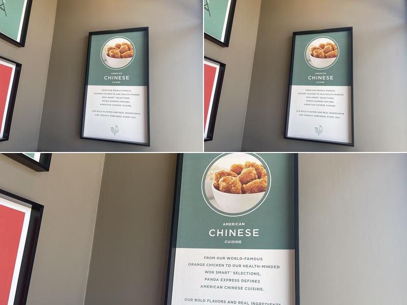 Panda Express Menu