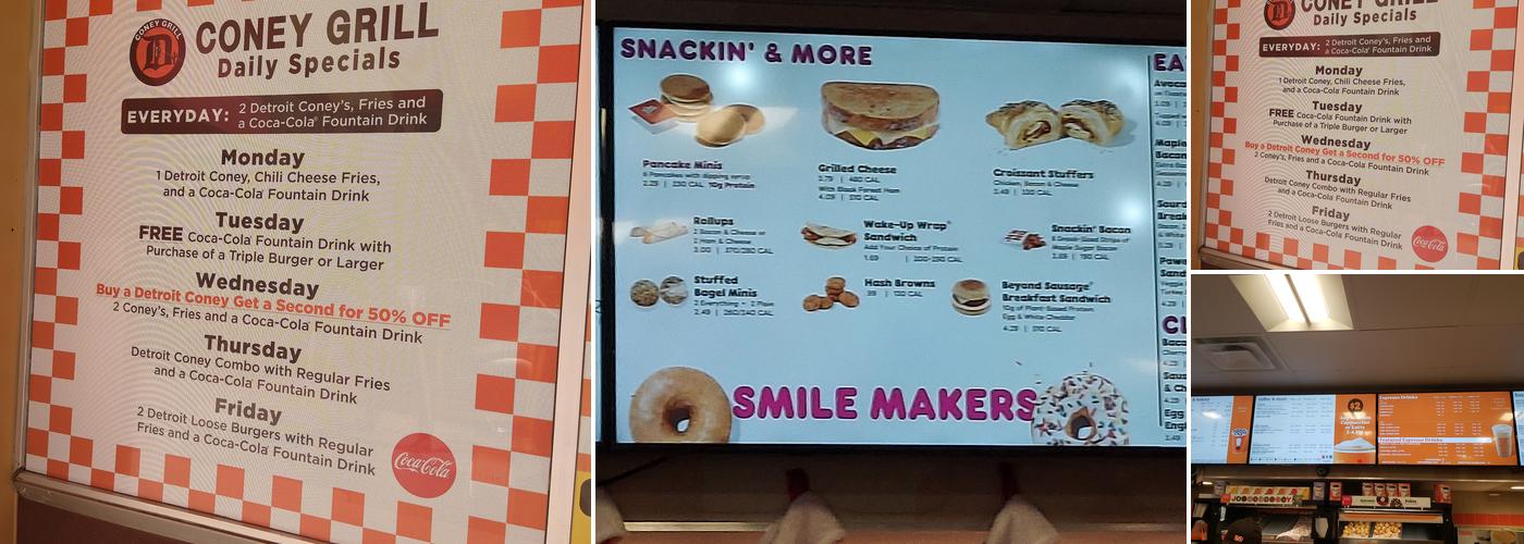 Dunkin' Menu