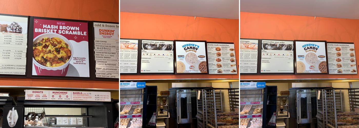Dunkin' Menu