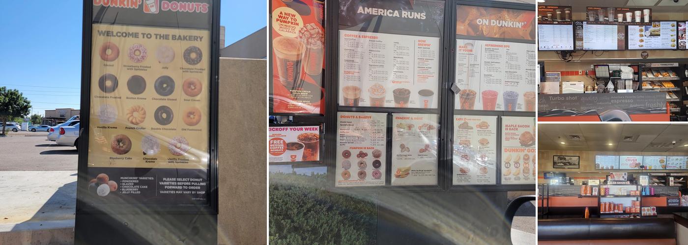 Dunkin' Menu