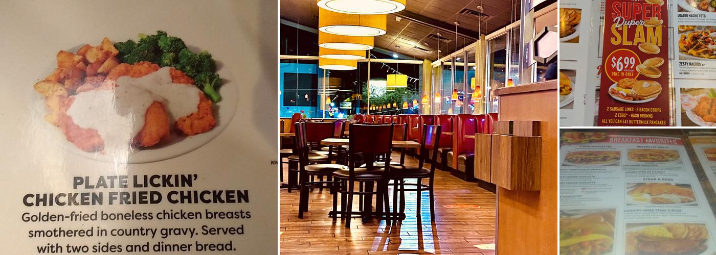Denny's Restaurant Menu