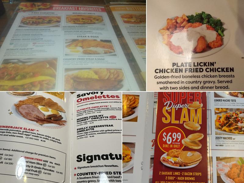 Denny's Menu