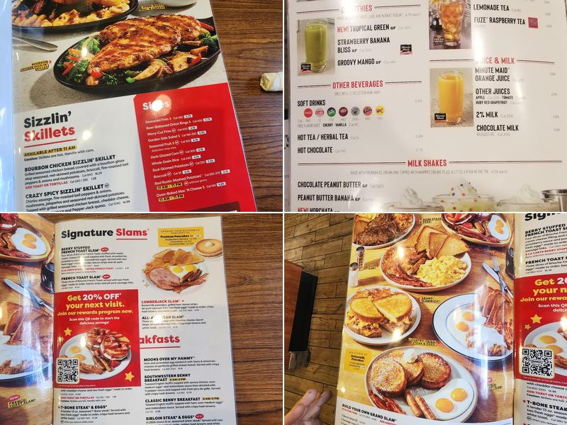 Denny's Menu