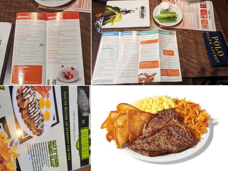 Denny's Restaurant Menu