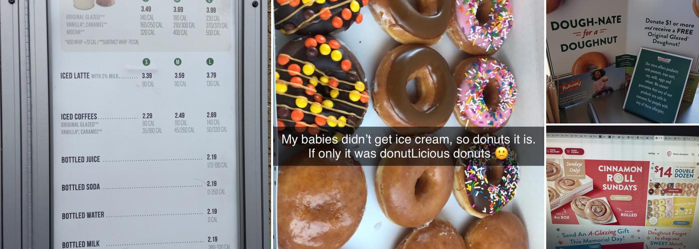Krispy Kreme Menu