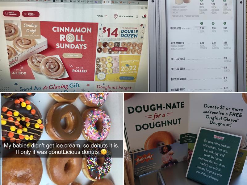 Krispy Kreme Menu
