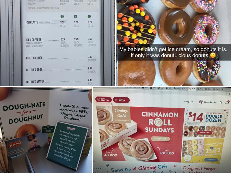 Krispy Kreme Menu