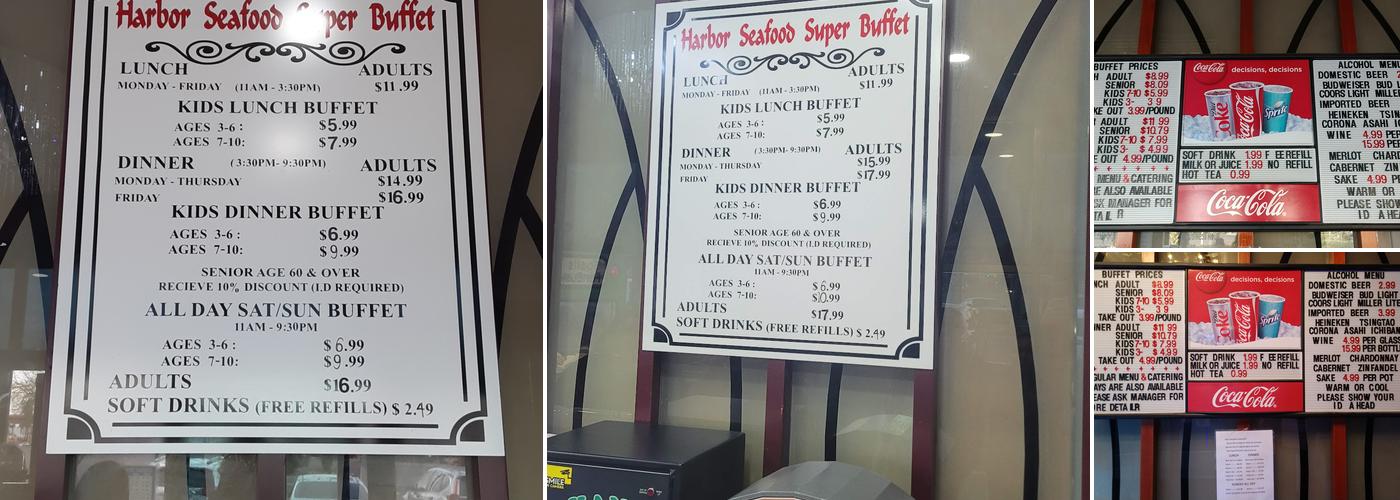 Hibachi Grill & Supreme Buffet Menu