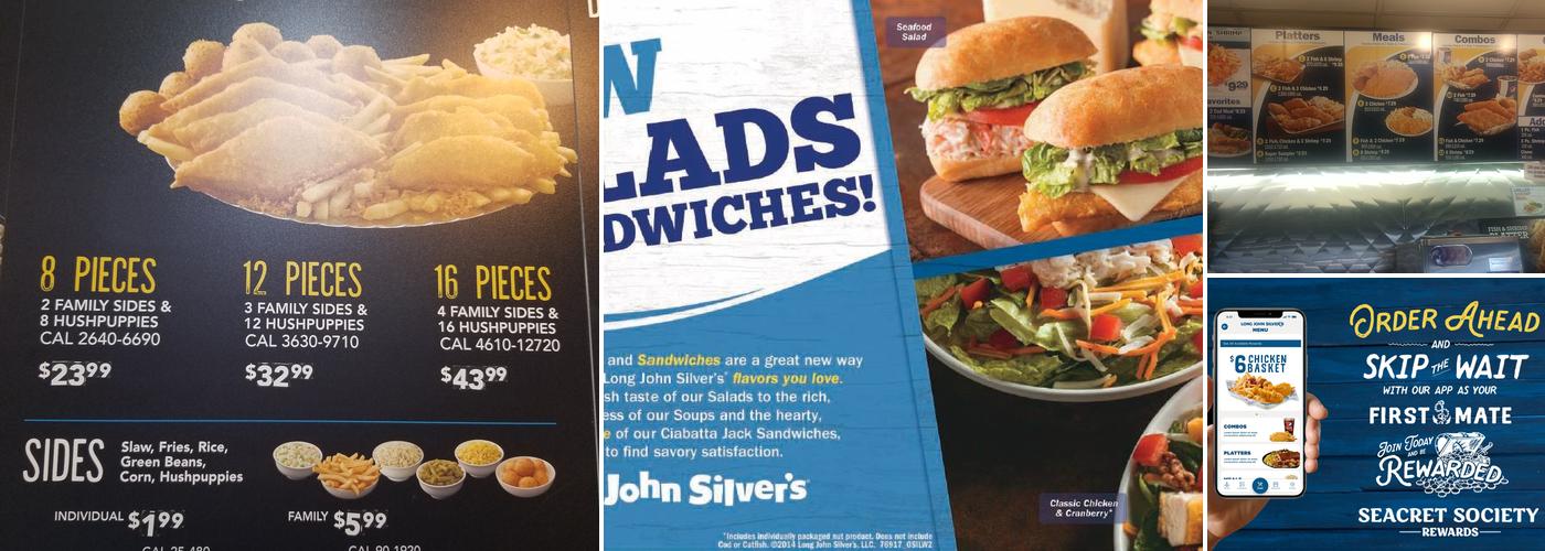 Long John Silver's Menu