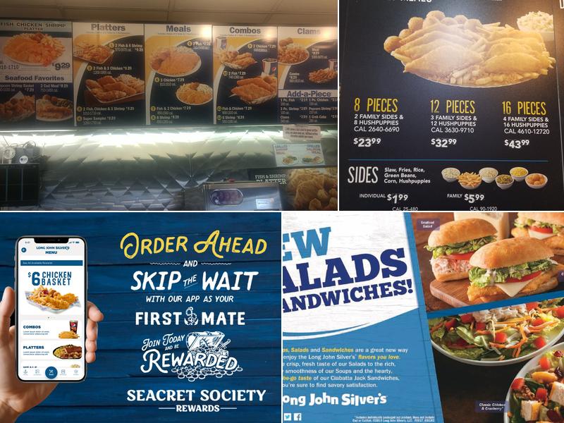 Long John Silver's Menu