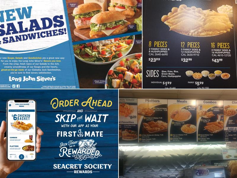 Long John Silver's Menu