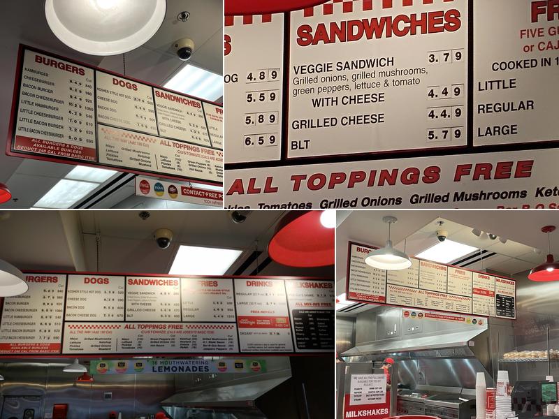 Five Guys Menu