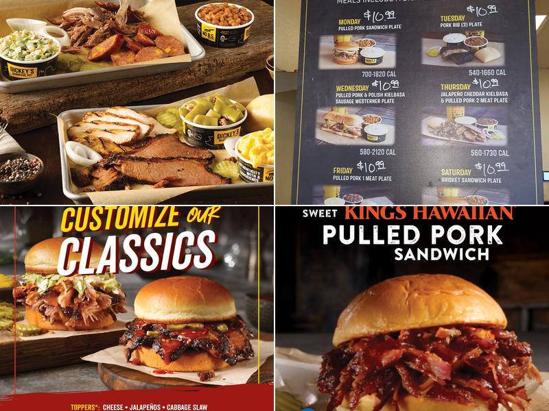 Dickey's Barbecue Pit Menu