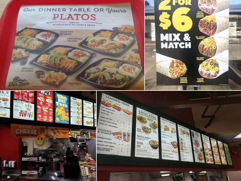 Del Taco Menu
