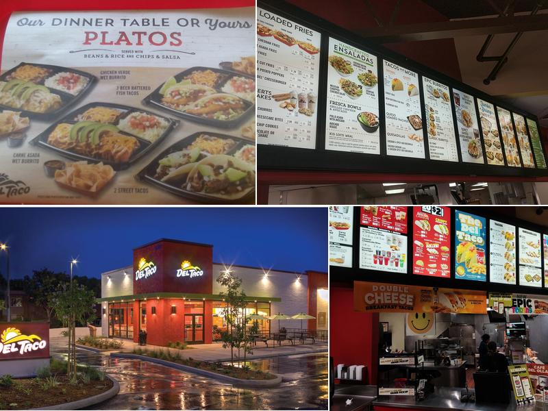 Del Taco Menu