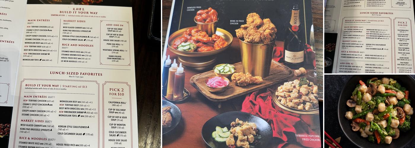 P.F. Chang's Menu