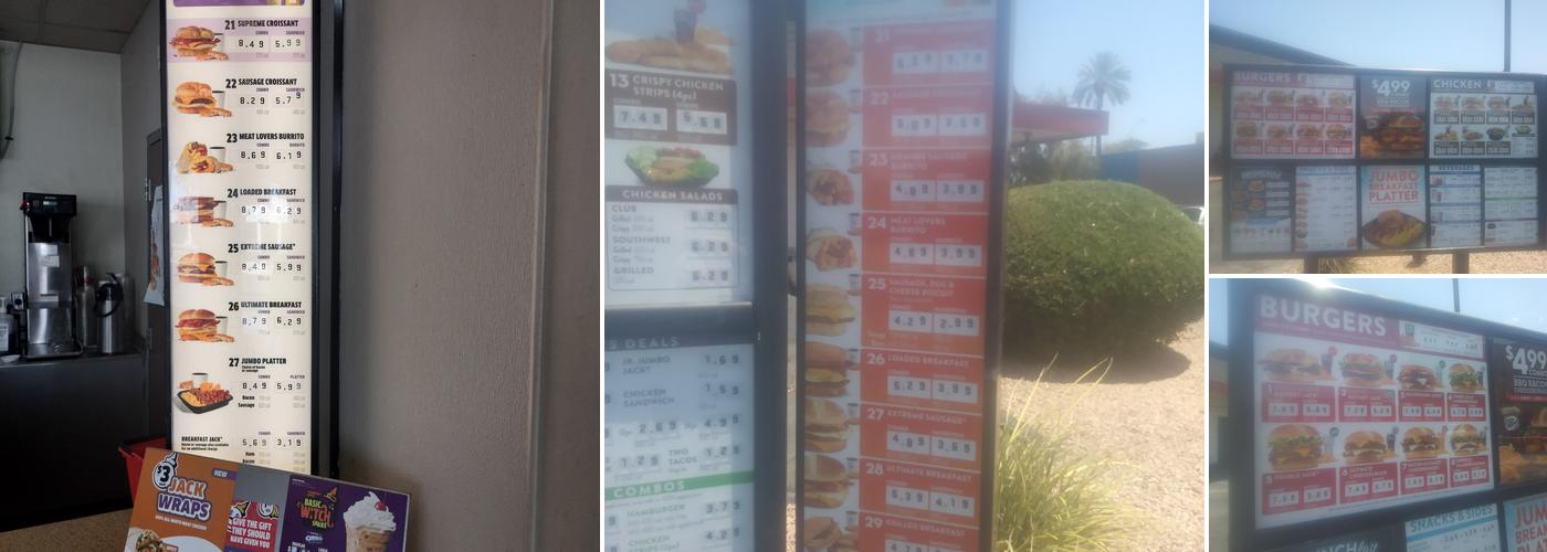Jack In The Box Menu