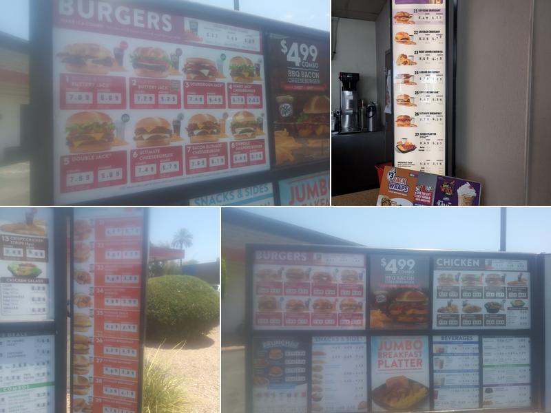 Jack In The Box Menu