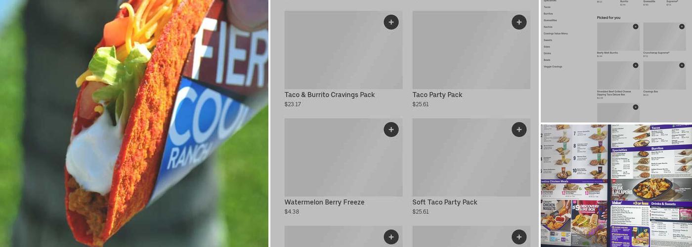 Taco Bell Menu