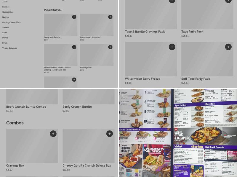 Taco Bell Menu