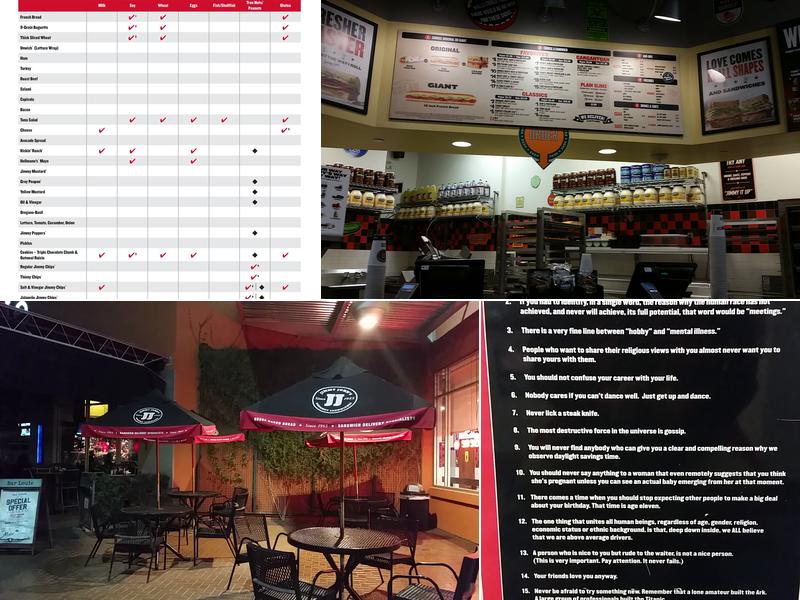 Jimmy John's Menu