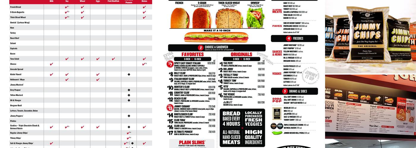 Jimmy John's Menu