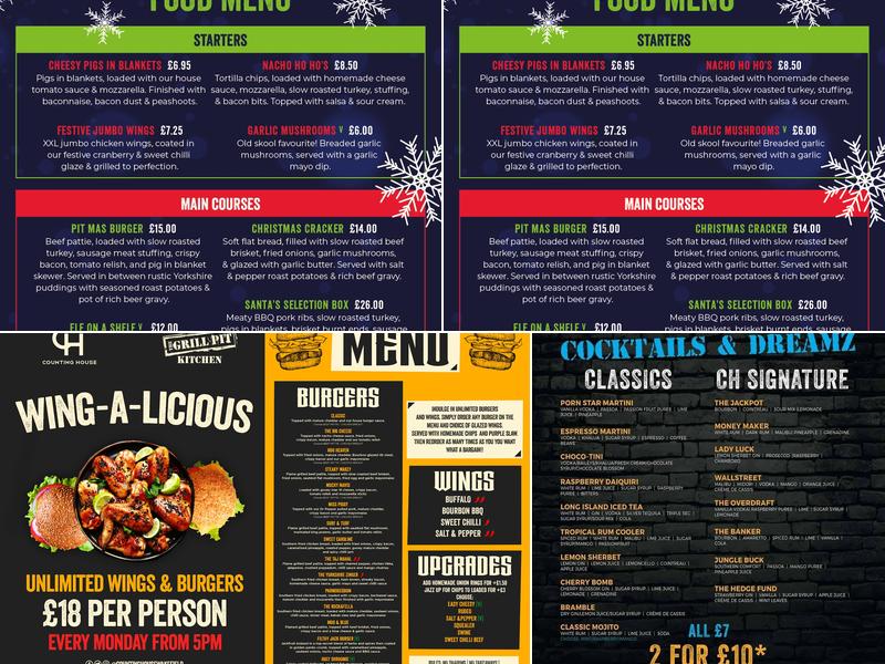 The Grill Pit Kitchen Menu