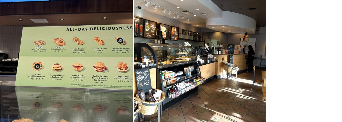 Starbucks Menu