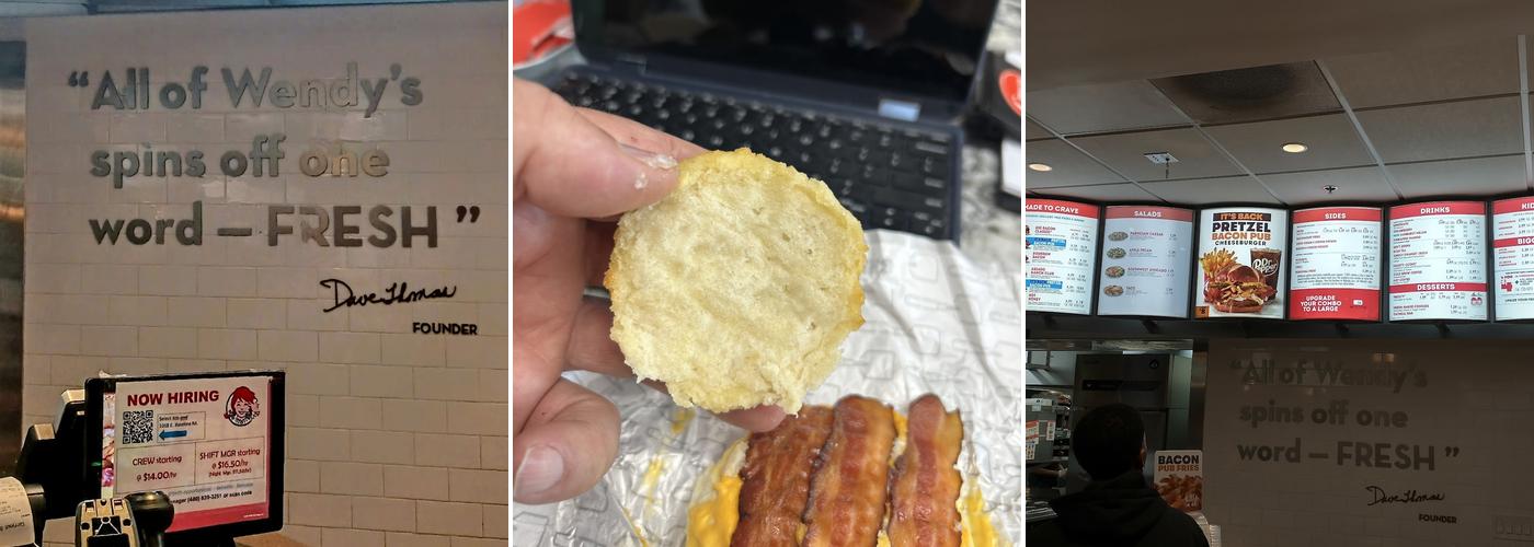 Wendy's Menu