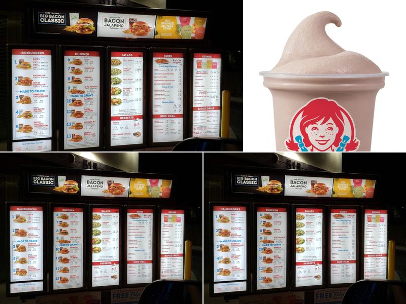 Wendy's Menu