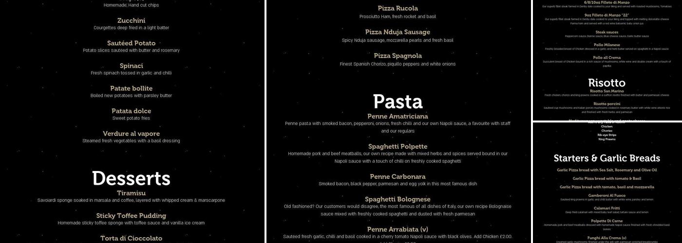 22 The Square Restaurant Menu