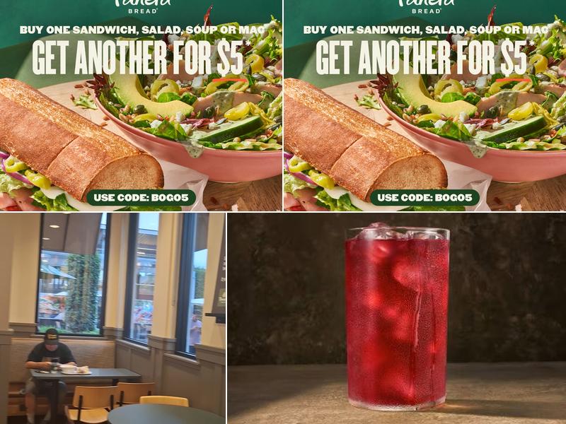 Panera Bread Menu