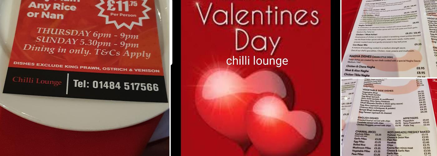 Chilli Lounge Menu