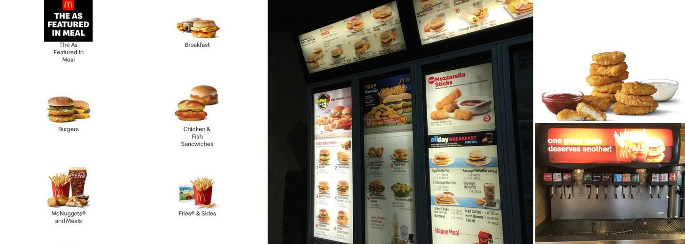 McDonald's Menu