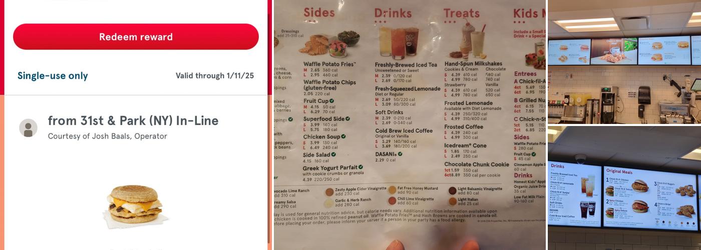Chick-fil-A Menu