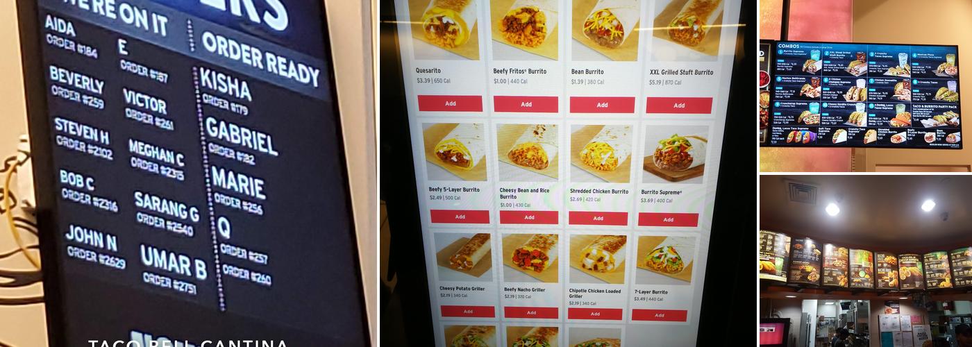 Taco Bell Cantina Cantina Menu