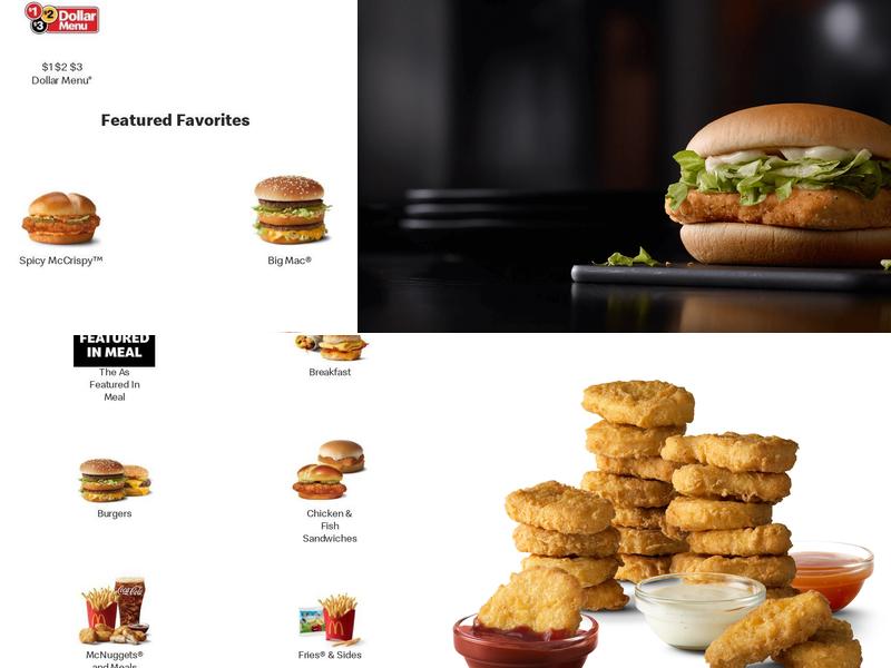 McDonald's Menu