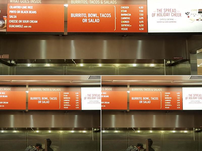 Chipotle Mexican Grill Menu