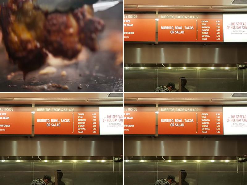 Chipotle Mexican Grill Menu