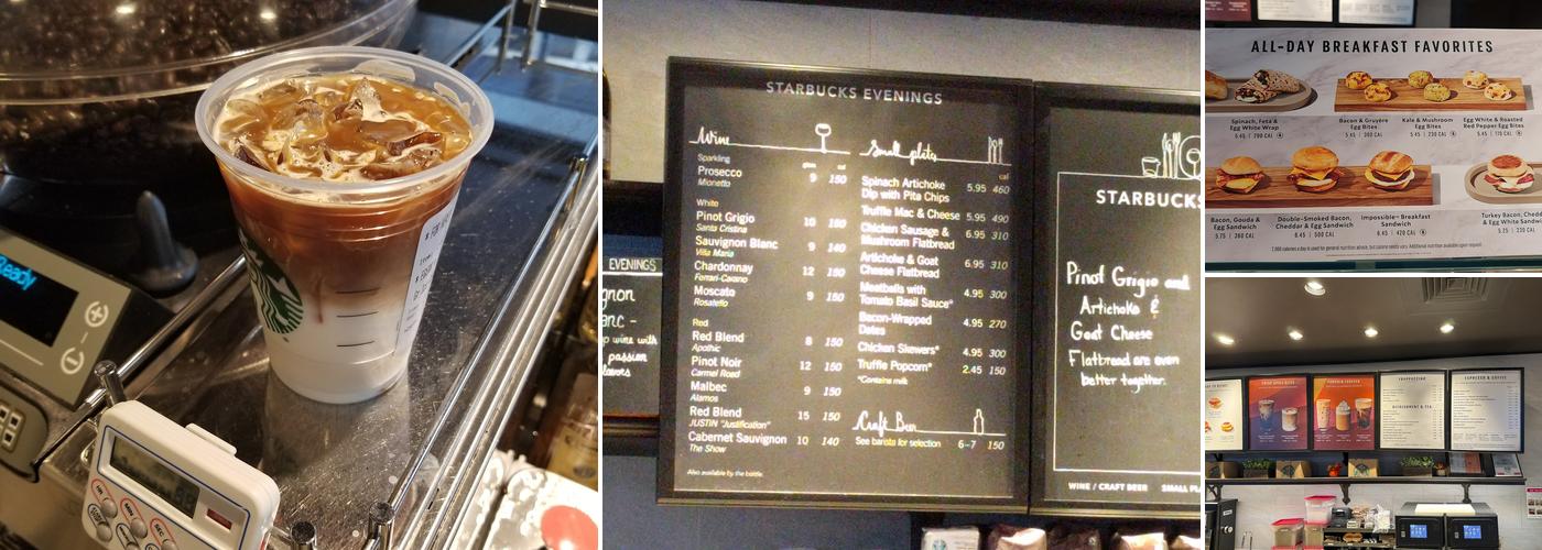 Starbucks Menu