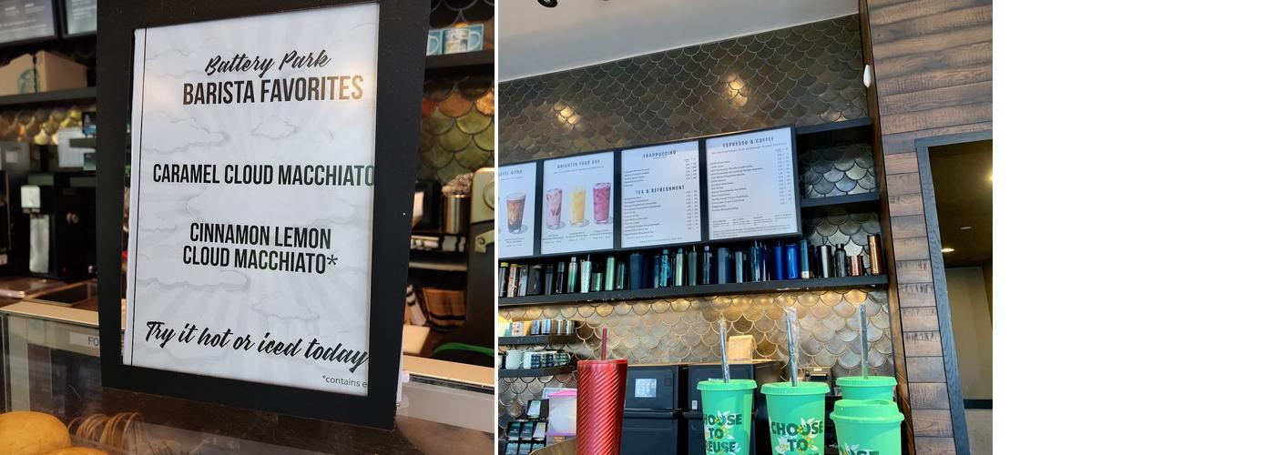 Starbucks Menu
