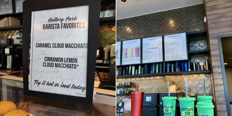 Starbucks Menu