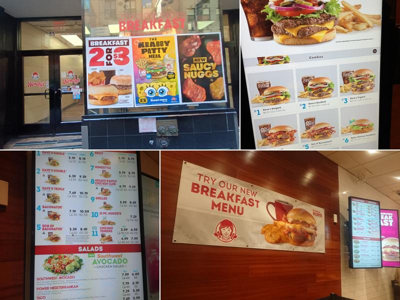 Wendy's Menu