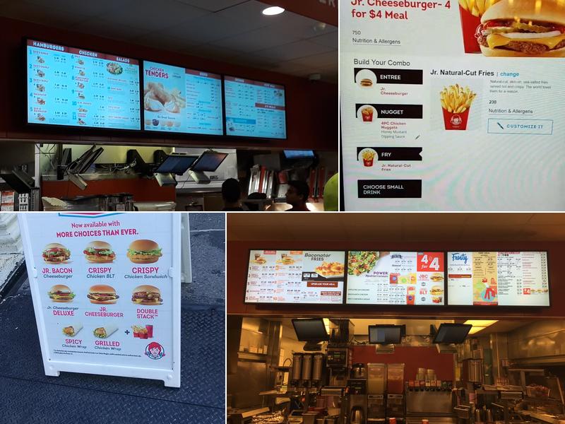 Wendy's Menu