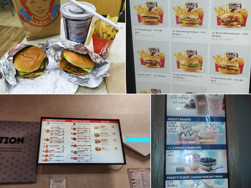 Wendy's Menu