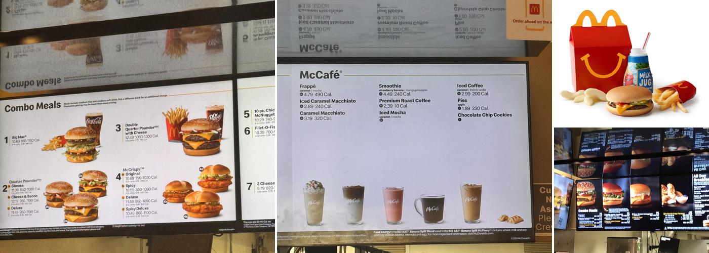 McDonald's Menu