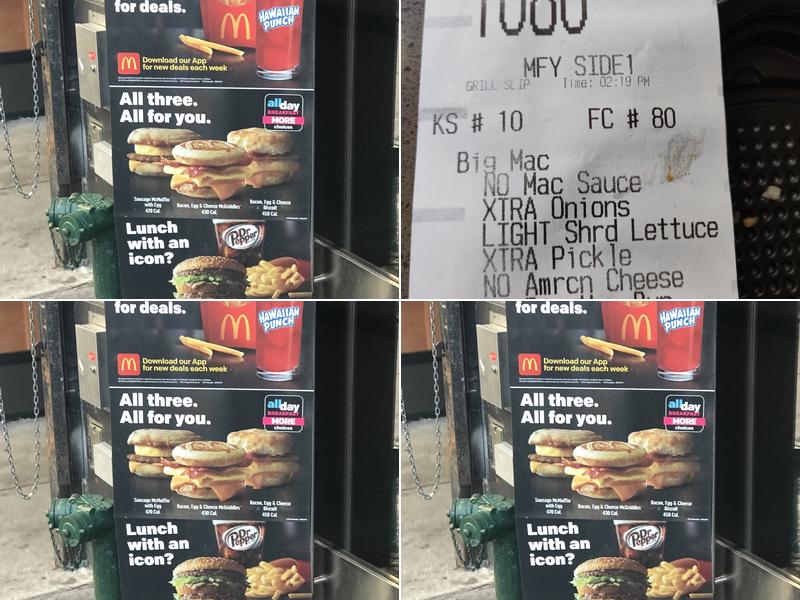 McDonald's Menu