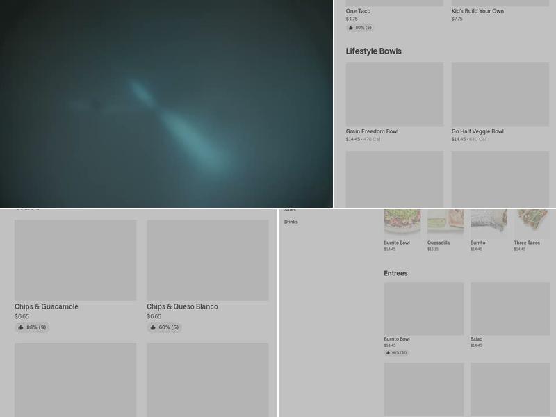 Chipotle Mexican Grill Menu